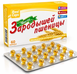 Olej z kiełków pszenicy 300 mg 60 kaps