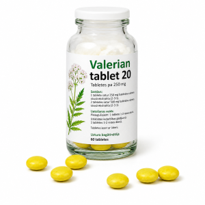 Ekstrakt z waleriany 50 tab  20 mg 