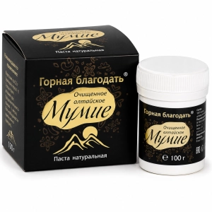 Mumio Shilajit Ałtajskie Oczyszczone „Dar Gór” 100 g