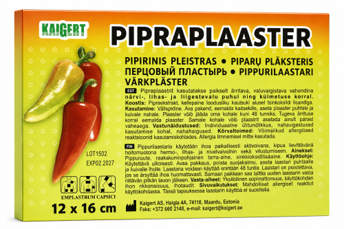 Plaster rozgrzewający 12 cm x 16 cm 1 szt.png