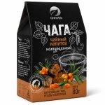 Herbata ziołowa czaga z rokitnikiem 80 g