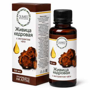 Żywica cedrowa z czagą 100 ml