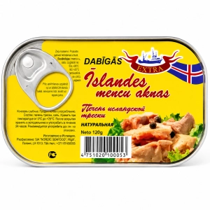 Wątróbki dorsza 120 g
