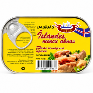 Wątróbki dorsza 120 g