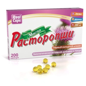 Olej z ostropestu 200 kaps 0,3 gr