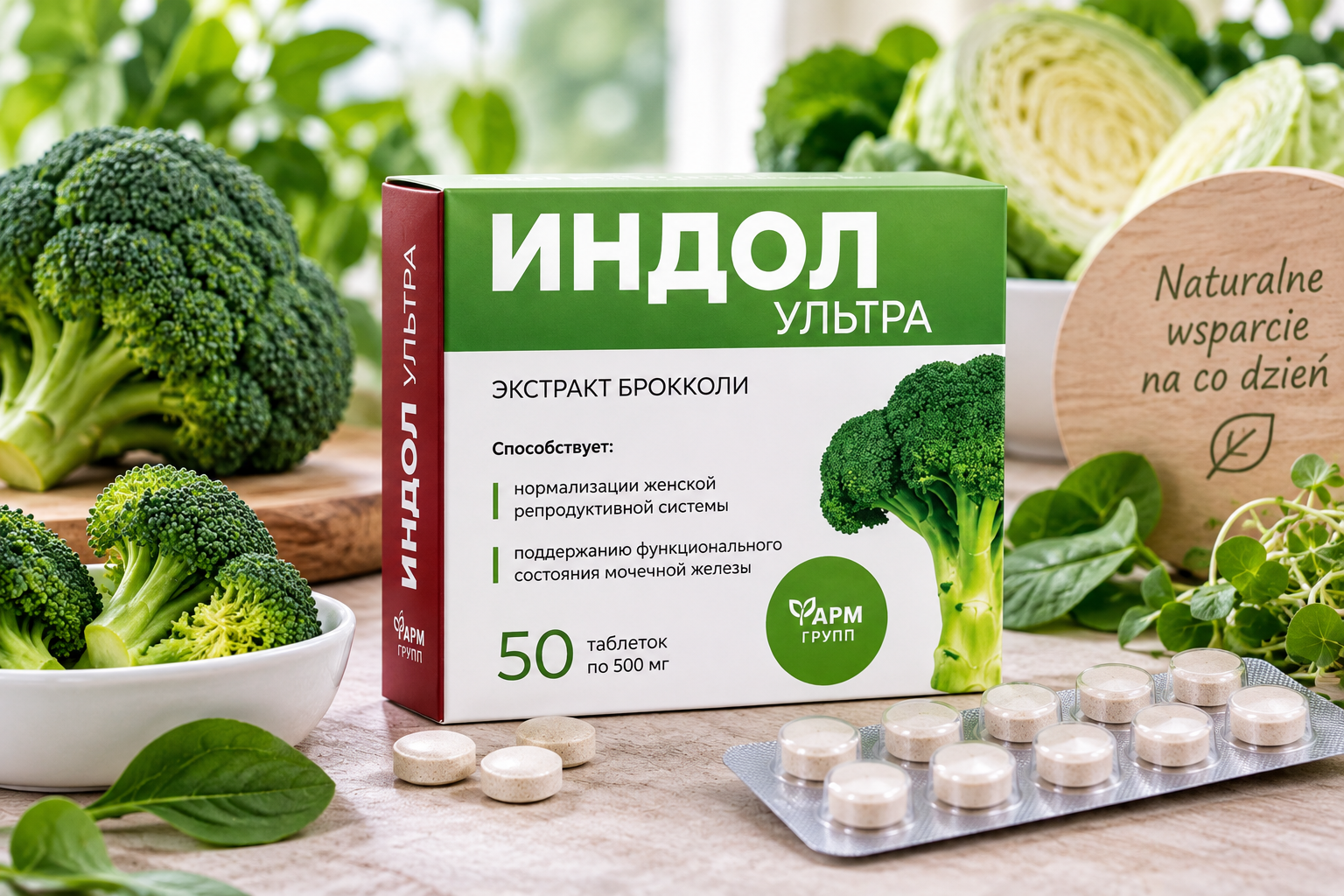 Indol-Ultra 0,5 g – czym jest indolo-3-karbinol?