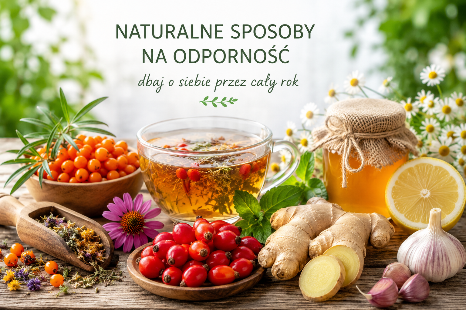 Naturalne sposoby na odporność – jak wspierać organizm przez cały rok?